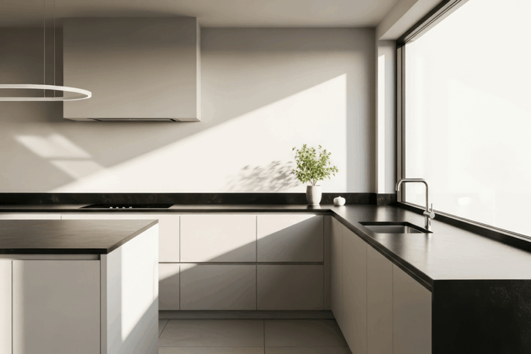 G-Shaped Kitchen
Adds an extra peninsula section for additional prep or dining space — great for large, multifunctional kitchens.READ MORE